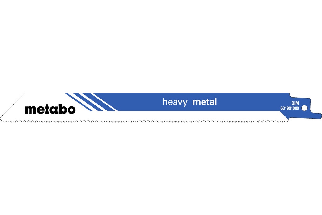5 SABRE SAW BLADES "HEAVY METAL" 200 X 1.25 MM