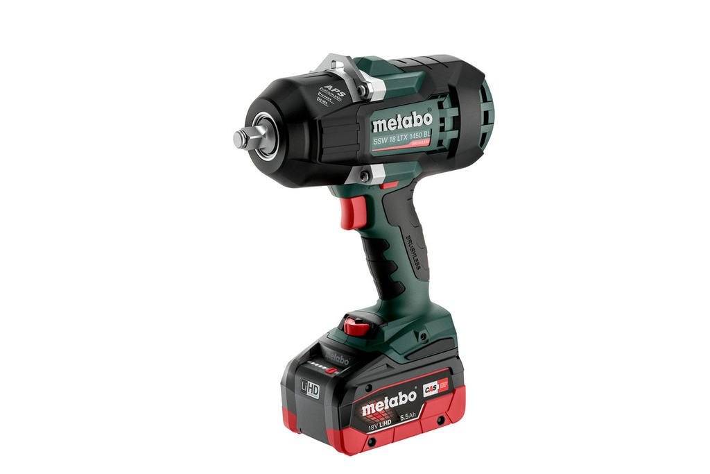 SSW 18 LTX 1450 BL 1/2" Cordless Impact Wrench 2X5.5AH LIHD 1450 Nm