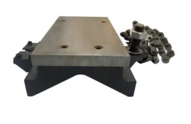 Magnetic Drill Pipe Adapter Base 22x12cm Chain 29cm