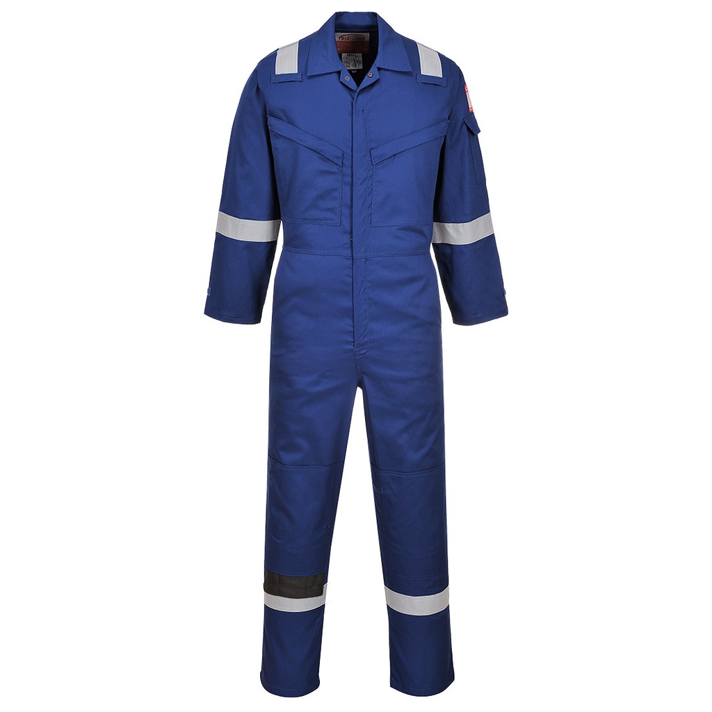 FR21- Flame Resistant Anti-Static Royal Blue Coverall