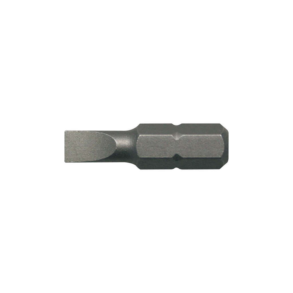 Pack OF 125 pcs FLAT Screwdriver Bits 3 X 0,5 25 mm Length MASTERBIT 