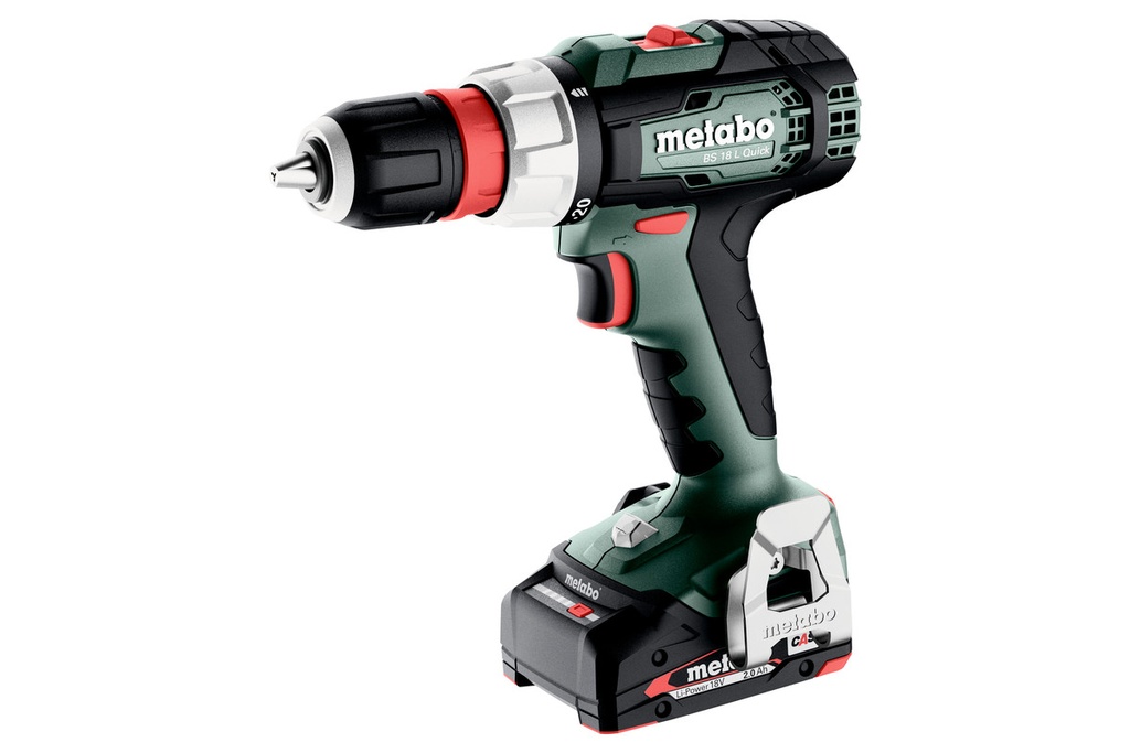 BS 18 L Quick Cordless Drill 18V 2X2Ah Li-Power