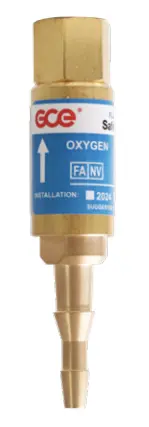 Flashback SG2L OXY G3/8 GCE Hose to Torch