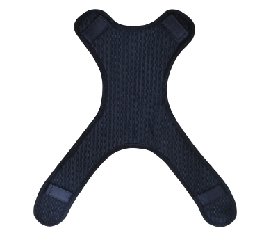 Back comfort pad for harnesses