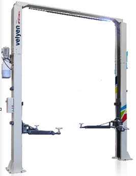 Hydraulic 2-post lift baseless 4000 kg 3PH/ 230-400V 50/60HZ