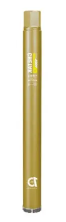 52mm Laser Welded Diamond Wet Core Drill Bit-450mm-2mm-5 Segments