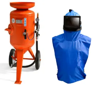SANDBLASTING MACHINE CB115 Liter  C/3 SET