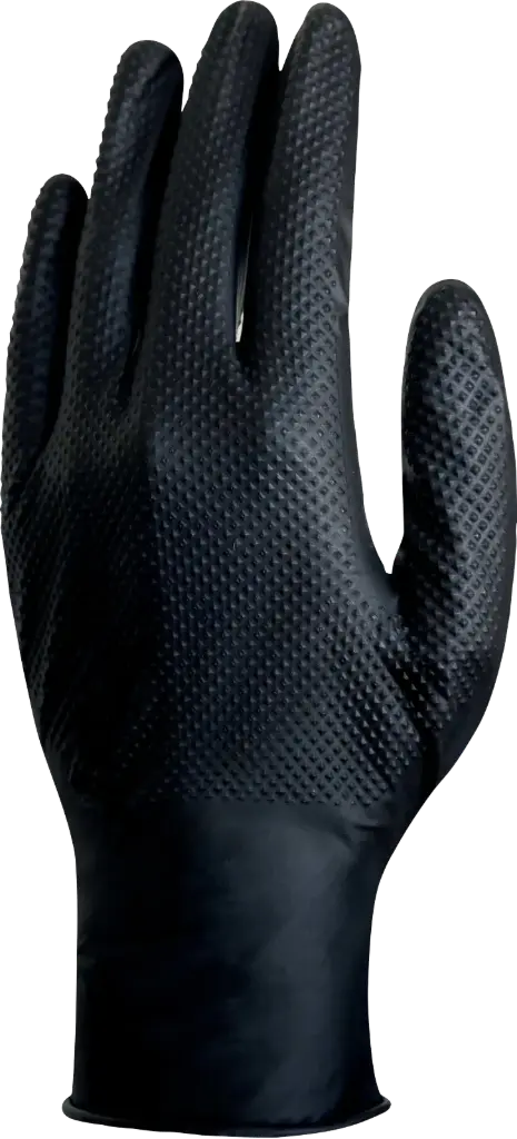 V1600 Disposable Nitrile Tactile Chemical Glove 