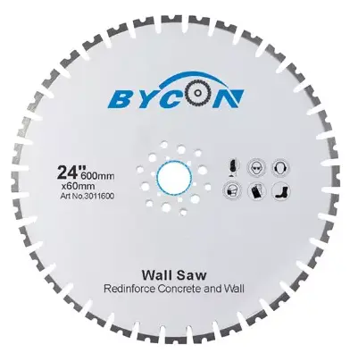 Concrete Wall Saw Diamond Disc (1000X3.5mm) - 61 Segment (Premium) Laser Welded