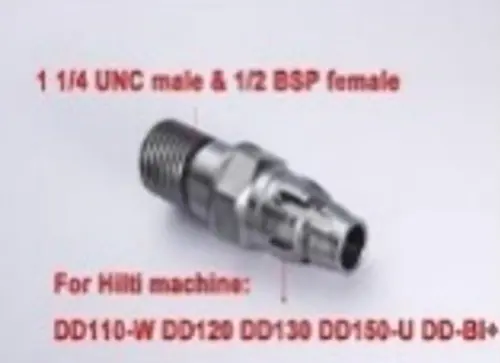 Adapter - Hilti BI to 1 1/4UNC M & 1/2 BSP F