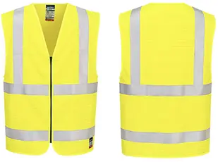 FR615 - Bizflame FR Anti-Static Hi-Visibility Vest 
