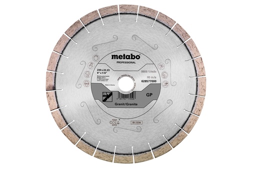 [ME628577000] Granite Diamond Cutting Disc 230 x 22.23 mm (Professional) 30 Segments , GP