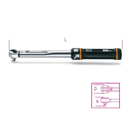 [BE006060111] 606-/10X-1/2 TORQUE WRENCH 100 NM 