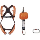 ELARA14X5L FALL ARRESTER KIT HARNESS 2 POINTS ROPE 2m 2 KARA