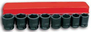 [EG60694] 3/4" Impact Socket Set- 9 un. 
