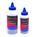 Blue powder plastic can 8 oz (226 gr) for chalk line reel 