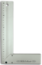 ALUMINIUM Square Ruler 300 MM