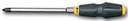 SCREWDRIVER POZIDRIV PZ-3 W/HEX. MASTERPUNCH 