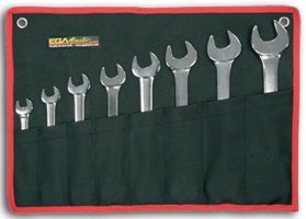 [EG69313] KIT 12 INCH OPEN END WRENCHES MIRROR 