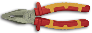 [EG76584] 8" COMBINATION PLIERS  Vde Insulated TITACROM 1000V