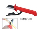 Cable knife with solid blade exchangeable INT 