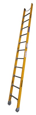 [JNLCS380SGF1] Single Fiberglass Ladder 3.80m height 