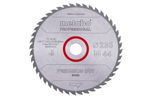 [ME628494000] Circular Saw Blade Wood Pro 235x3.0 Z44 KS 85 FS 