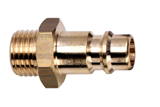[ME87803009117] Thread plug-in nipple  Euro 1/4" AG  