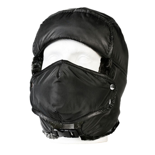 [PWHA13BKR] HA13 Black Cold Store Trapper Cap 