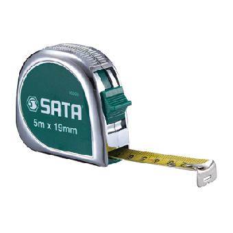 [SA91317ME] Chrome Measure Tape 10m x 25mm 