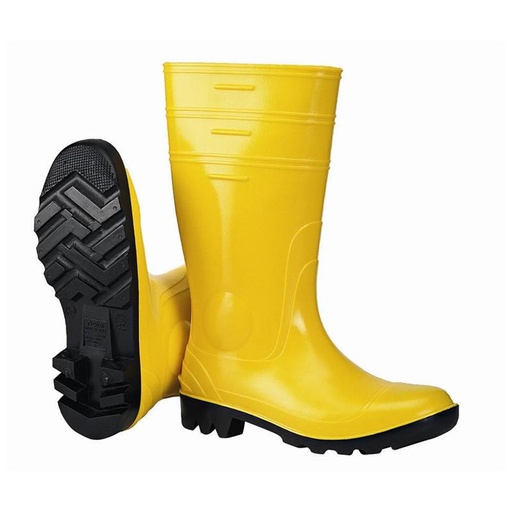 [SPFN61AAC39] S5 Gorex Safety Rubber Boots YELLOW 39 