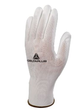 [DPVE70210] VE702-10 PA knitt Glove PU Palm White