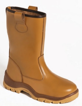 Brown Safety Rigger Boots S3 SRC