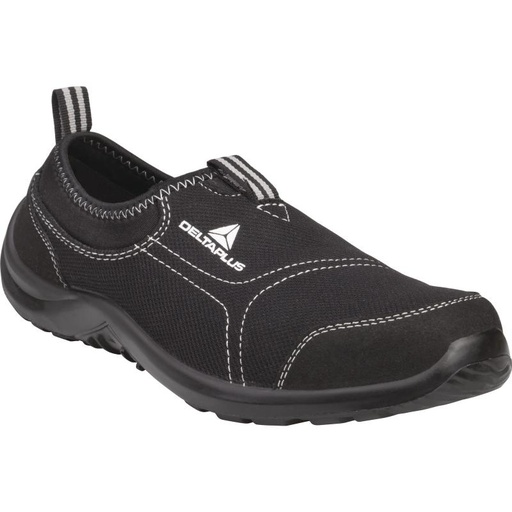 Miami-Black  S1P SRC Steel Low Textile Polyester Safety Shoes