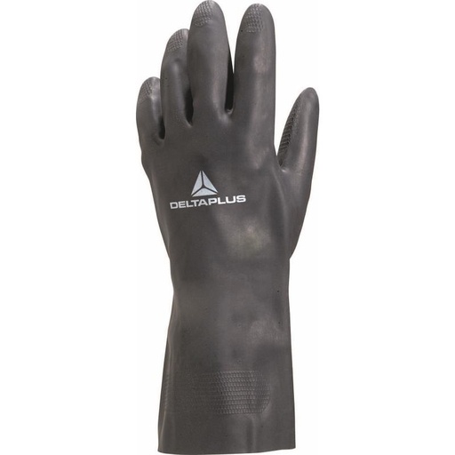VE509 Dipped Neoprene Fully Coated Flocked Chemical Glove 30cm