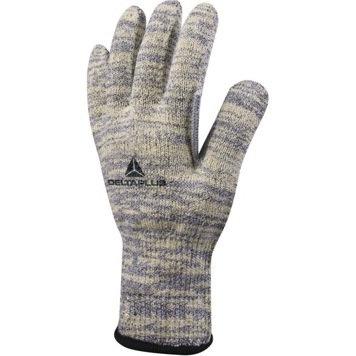 VENICUT55-10 YEL/GREY TAEKI KNITT GLOVES 