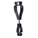 A002 - Metal Free Glove Clip Black (Pk40)