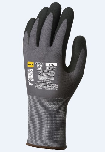 15N600 Nitrile Grey Gloves EN4131X