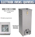 ELECTRODE OVEN SQ 22KG 300°C BLK