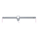 1 Inch (535mm) SLIDING T HANDLE