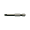 Pack OF 125 pcs FLAT Screwdriver Bits 3,5  X 0,6 50 mm Length MASTERBIT 