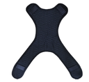 Back comfort pad for harnesses