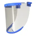 ERGOS2 PLUS - ATPV 12CAL Clear View ARC FLASH universal face shield 