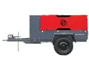 CPS 370-125 10Bar Portable Compressor with under carriage and towing bar 