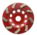 180mm Diamond Grinding Wheel Concrete (9 Teeth) Segment 5mm