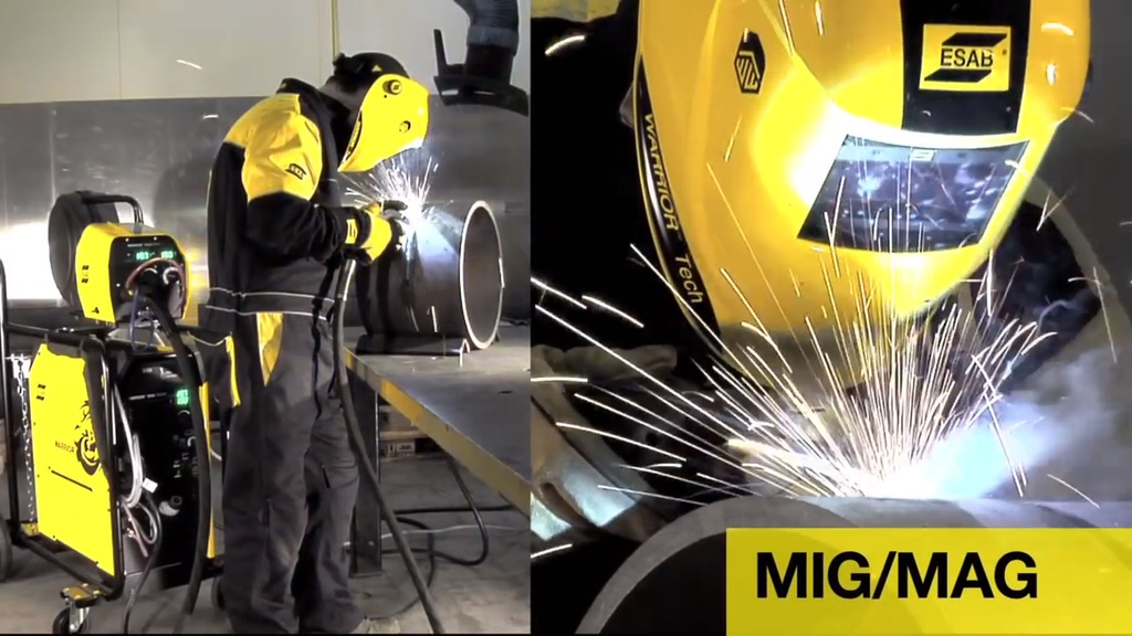 Warrior 500i ESAB MultiProcess Welding Machine 