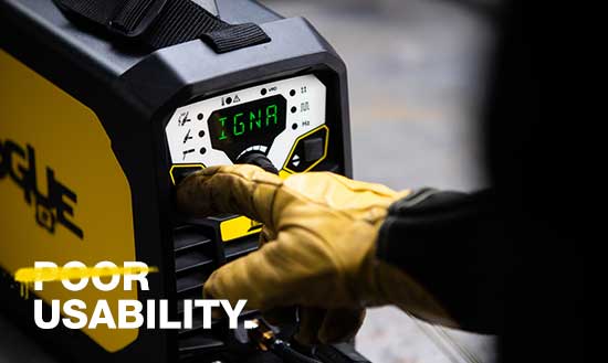 ESAB Rogue ES200i Pro Welding machine 