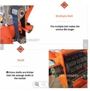 JHE-200E SCARIFYING MACHINE 4kW 220V 
