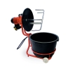 MIXER 50 SUPER 230V./50Hz with whip ad bucket 