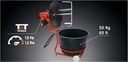 MIXER 50 SUPER 230V./50Hz with whip ad bucket 